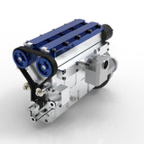 36cc DOHC Inline 4 Cylinder 4 Stroke Water-cooled Electrically Started Gasoline Engine Model for RC Car Boat Tank Airplane