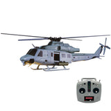 E2 UH-1Y 2.4G 6CH Dual Brushless Direct Drive RC Rescue Simulation Helicopter with Lidar Positioning