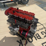 L4 Engine GS-L4 36cc DOHC Inline 4 Cylinder 4 Stroke Water-Cooled RC Gasoline Engine Model - Speeds Up to 12,000rpm