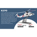 2.4G 4CH 170-Class 4-Rotor Flybarless Helicopter with Barometric Altitude & Throttle Adjustment Options (Optical Flow RTF Version)