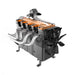 14CC Inline 4 Cylinder 4 Stroke OHC L4 Water-cooled Gasoline Engine Model for RC Cars, Ships, and Airplanes