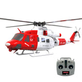 E2 UH-1Y 2.4G 6CH Dual Brushless Direct Drive RC Rescue Simulation Helicopter with Lidar Positioning