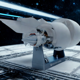 1/24 Scale A38X Turbofan Engine Model Kit - Build Your Own Functional Turbofan Engine