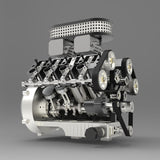 V8 GS-V8 78CC DOHC Gasoline V8 Engine Model with Starter Kit