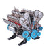 V8 Engine Model Kit that Works - Build Your Own V8 Engine - 1:3 Scale Full Metal V8 Car Engine Model Kit 500+ Pcs