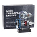 Mini Turbofan Engine Kit that Works - DIY Metal Electric Jet Engine with Visible Mechanics for STEM Education