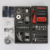 Small-block 44CC 1/6 Scale Water-Cooled OHV 4-Stroke V8 Gas Engine Internal Combustion Model - Build Your Own Functional V8 Engine