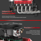 V8 Engine FS-V800WGPC 28cc OHV Gasoline Engine - Assemble Your Own V8 Engine - Functional V8 Engine Model Kit
