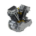 9cc V-Twin V2 Engine 4-Stroke Dual Black Cylinder Air-Cooled Motorcycle Gasoline Engine