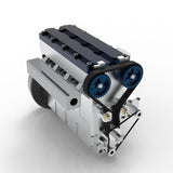 36cc DOHC Inline 4 Cylinder 4 Stroke Water-cooled Electrically Started Gasoline Engine Model for RC Car Boat Tank Airplane