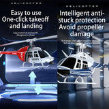1/33 Scale BELL 206 Helicopter 2.4G 6CH Single-Rotor Gyroscopic RC Flying Aircraft Model