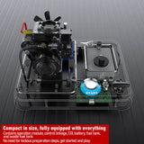 Transparent Nitro-Methanol Gasoline RC Engine FS S100AT