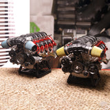 V8 Engine Model Kit - Build and Paint Your Own Functional V8 Engine - Compatible with Capra VS4-10 Pro