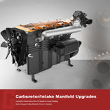 14CC Inline 4 Cylinder 4 Stroke OHC L4 Water-cooled Gasoline Engine Model for RC Cars, Ships, and Airplanes