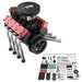 V8 Engine FS-V800WGPC 28cc OHV Gasoline Engine - Assemble Your Own V8 Engine - Functional V8 Engine Model Kit