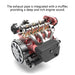 L4 Engine GS-L4 36cc DOHC Inline 4 Cylinder 4 Stroke Water-Cooled RC Gasoline Engine Model - Speeds Up to 12,000rpm