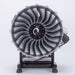 Turbofan Engine Model Kit that Works - Build Your Own Turbofan Engine - 1/10 Full Metal Dual-Spool Turbofan Engine Aircraft Jet Engine Model 1000+Pcs