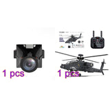 Apache GPS Helicopter F11-S AH64 1/32 Scale 2.4G 6CH RC Dual-Axis Co-Drive Flybarless 6G/3D Stunt