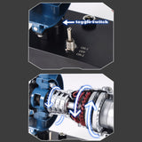 Mini Turbofan Engine Kit that Works - DIY Metal Electric Jet Engine with Visible Mechanics for STEM Education