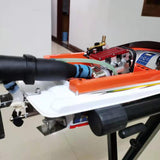 8.6cc Inline 2-cylinder 4-stroke Water-cooled Electric Start Nitro Engine for 1:8 RC Car Model