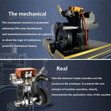 4 Stroke RC Nitro Engine Model Kit - Build Your Own Functional Engine