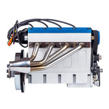 36cc DOHC Inline 4 Cylinder 4 Stroke Water-cooled Electrically Started Gasoline Engine Model for RC Car Boat Tank Airplane