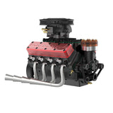 V8 Engine FS-V800WGPC 28cc OHV Gasoline Engine - Assemble Your Own V8 Engine - Functional V8 Engine Model Kit