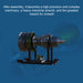 Turbofan Engine Model Kit that Works - Build Your Own Turbofan Engine - 1/10 Full Metal Dual-Spool Turbofan Engine Aircraft Jet Engine Model 1000+Pcs