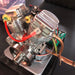 9cc V2 Engine V-Twin Dual Cylinder 4-Stroke Air-Cooled Gasoline Engine for Motorcycle RC Model