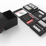 14cc Inline 4 Cylinder Four-stroke Water-cooled Nitro Engine Model for 1:8 1:10 RC Car Ship Airplane