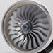 1/15 Scale 3D Printed Functional Turbofan Aircraft Engine Model (RTR Electric Light Version)