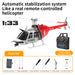 1/33 Scale BELL 206 Helicopter 2.4G 6CH Single-Rotor Gyroscopic RC Flying Aircraft Model