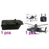 Apache GPS Helicopter F11-S AH64 1/32 Scale 2.4G 6CH RC Dual-Axis Co-Drive Flybarless 6G/3D Stunt