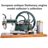 Horizontal Mill Engine Stationary Steam Engine Hot-bulb 4-Stroke Water-cooled Gasoline Internal Combustion Engine Model
