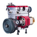 8.6cc Inline 2-cylinder 4-stroke Water-cooled Electric Start Nitro Engine for 1:8 RC Car Model
