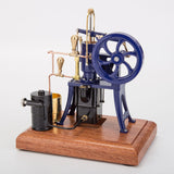 1/12 Scale Hot Air Pumping Engine Model Water-cooled Stirling External Combustion Engine Mechanical Toy Set