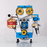 8.6cc Inline 2-cylinder 4-stroke Water-cooled Electric Start Nitro Engine for 1:8 RC Car Model