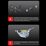 E2 UH-1Y 2.4G 6CH Dual Brushless Direct Drive RC Rescue Simulation Helicopter with Lidar Positioning