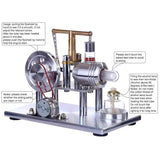 Run Your Own Stirling Engine Kit - 1700 to 2000 RPM Heat Engine