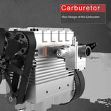 Nitro Engine 4-Stroke DIY Kit 2 Cylinder that Runs Full Assembly Kit With Instructions