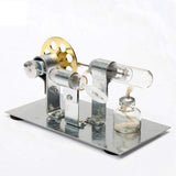 Stirling Engine With Alcohol Heat Source Fully Assembled