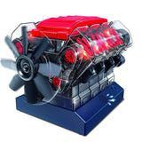 BUILD A V8 Engine Model Electric Powered Working Display Model Kit