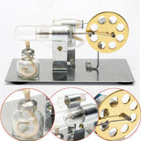 Stirling Engine With Alcohol Heat Source Fully Assembled