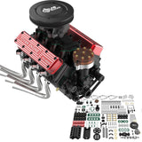 V8 Engine RC 28cc 1/10 Car Running Model Kit DIY Assembly