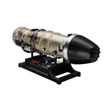 Jet Engine Turbofan Turbine DIY Kit Model F35 Build Assembly Moving Parts